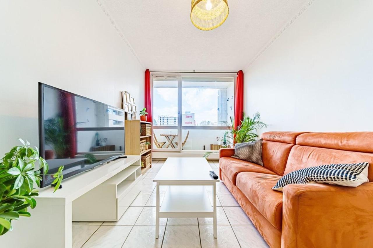 Atypical Apartment With Balcony & Interior Stairs Villeurbanne Luaran gambar